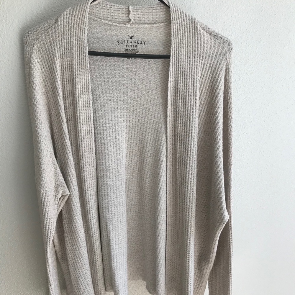 Cream sweater